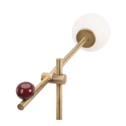 Lampada da tavolo Pins Burgundy
