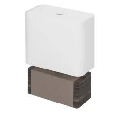 Lampada da tavolo Polo Small in marmo eramosa marrone
