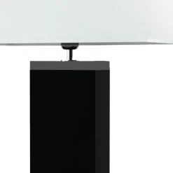 Lampada da tavolo Pulsar con marmo nero