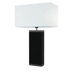 Lampada da tavolo Pulsar con marmo nero