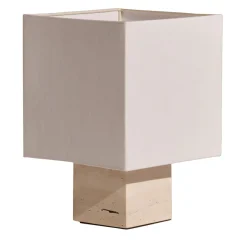 Lampada da tavolo Roma Squared Small White