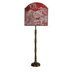 Lampada da tavolo rossa TDJ