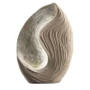 Lampada da Tavolo Scultura Luminosa Ocean Beige