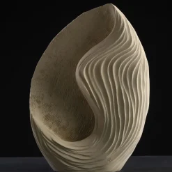Lampada da Tavolo Scultura Luminosa Ocean Beige