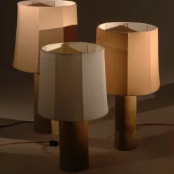 Lampada da tavolo Sonora Linen Medium Caramel