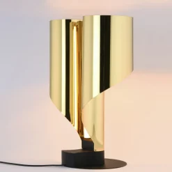 Lampada da tavolo SPINNAKER Gold di Corsini Wiskemann