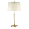 Lampada da Tavolo Stylo in Vetro Beige