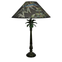 Lampada da Tavolo Sweet Birds Grigia e Verde