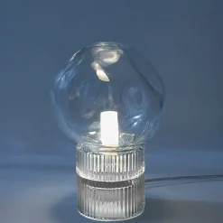 Lampada da tavolo Tello Nuvola Clear & Crystal