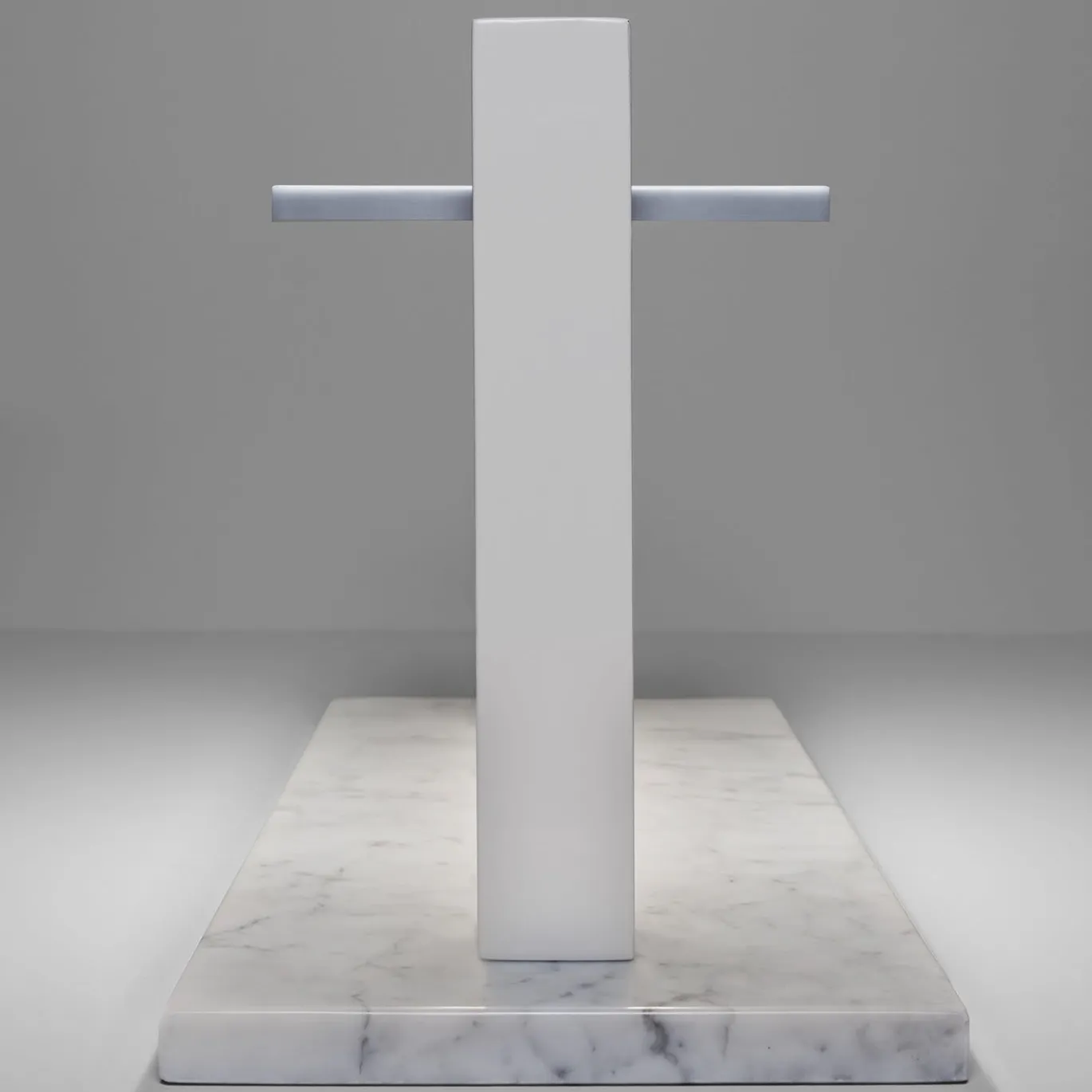 Lampada da tavolo Trilite bianca di Franco Raggi