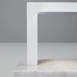 Lampada da tavolo Trilite bianca di Franco Raggi