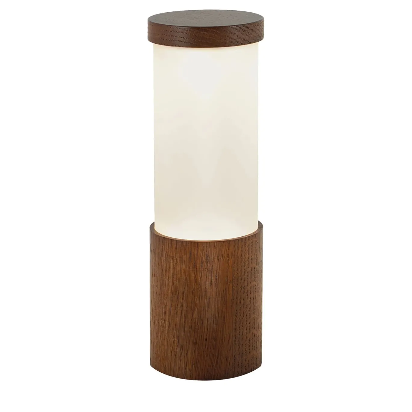 Lampada da tavolo Tubino Noce di Stefano Tabarin