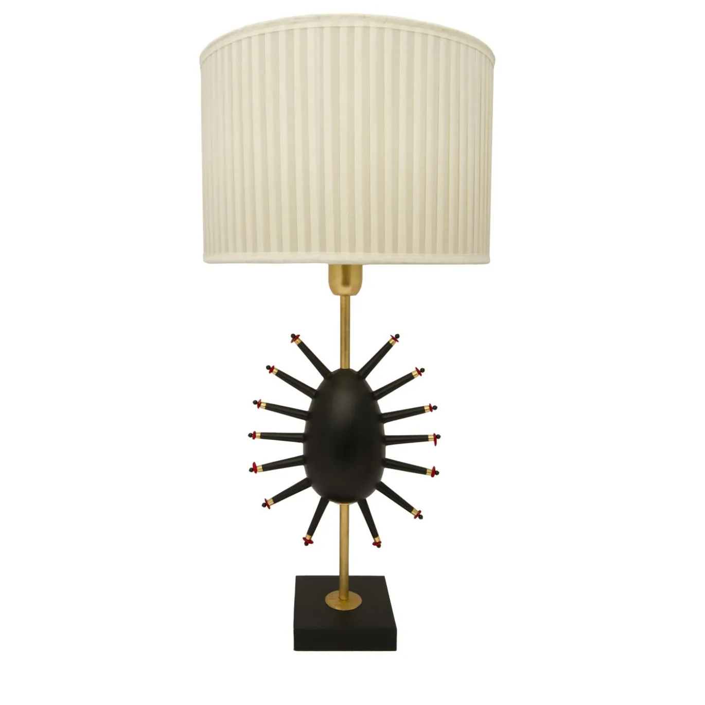 Lampada da tavolo Uovo Raggiante nera