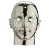 Lampada da tavolo Urano in ceramica argento