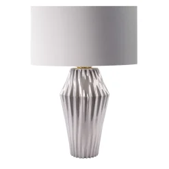 Lampada da tavolo Vertigo Silver