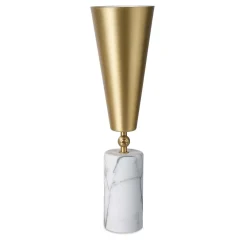 Lampada da tavolo Vox Alta di Lorenza Bozzoli in marmo di Carrara