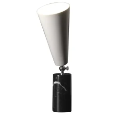 Lampada da tavolo Vox Alta di Lorenza Bozzoli in marmo Marquina