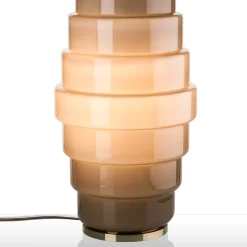 Lampada da tavolo Zoe Taupe di Doriana e Massimiliano Fuksas