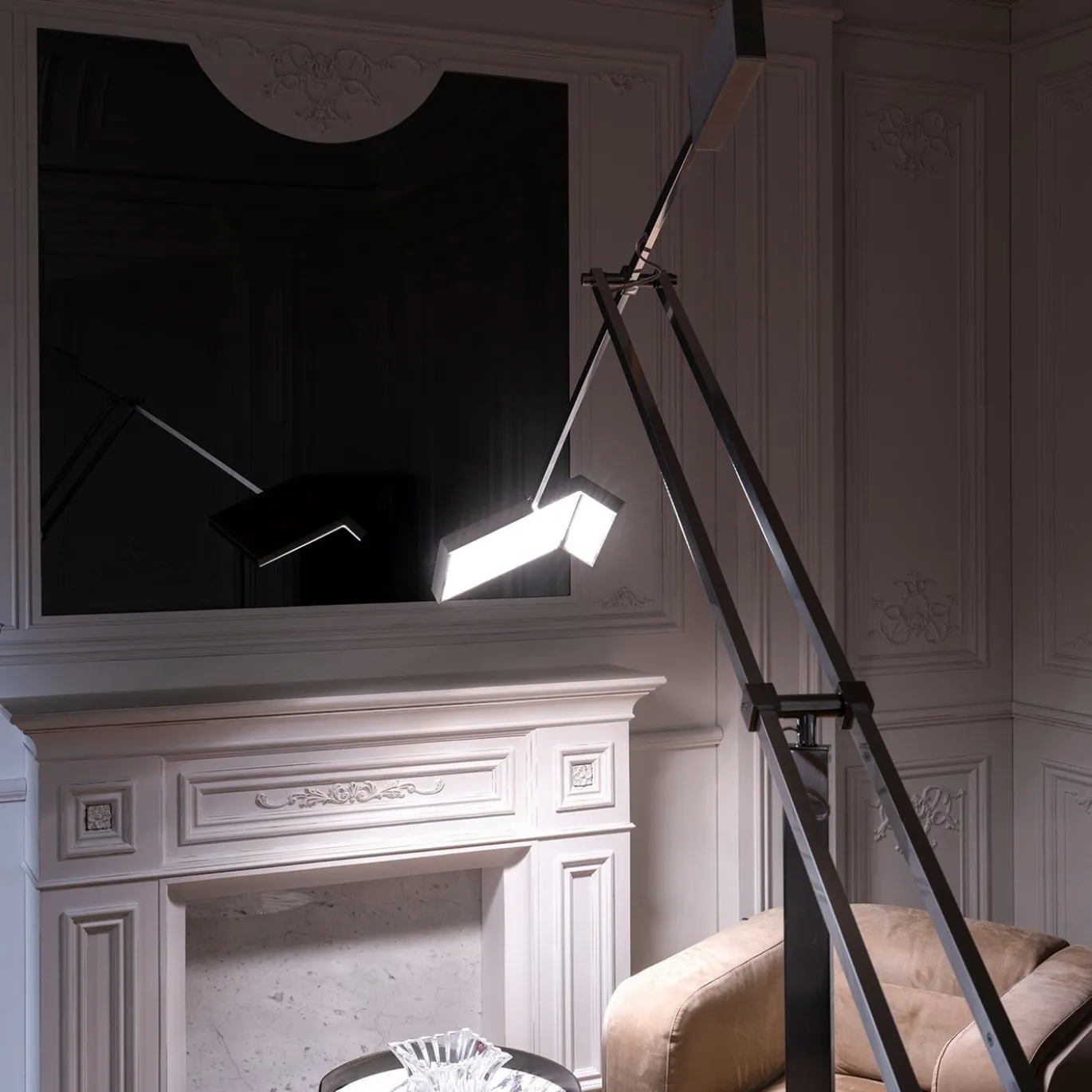 Lampada da terra a led Giraffa