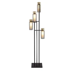 Lampada da terra a 4 luci Osman di Corrado Dotti
