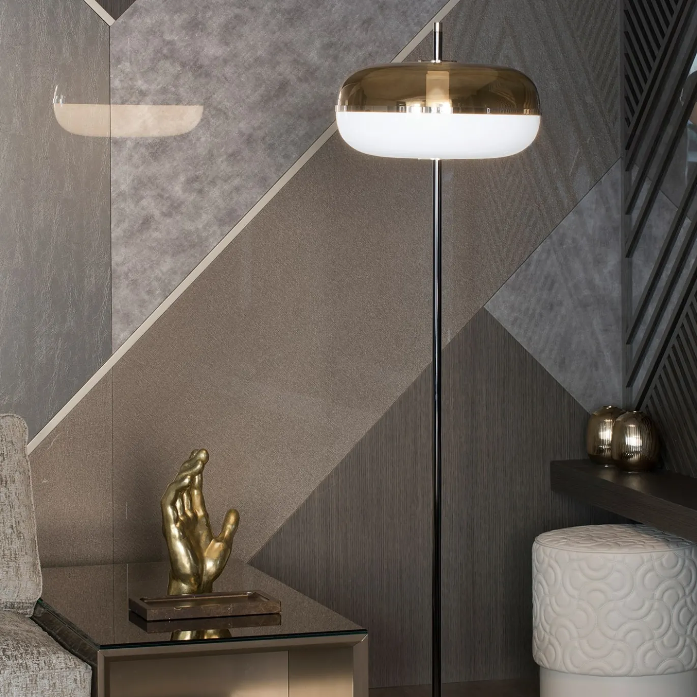 Lampada da terra Amaretto