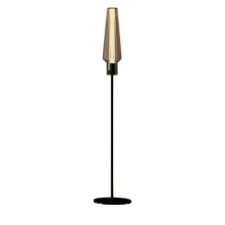 Lampada da Terra Babilionia in Vetro Bronzo