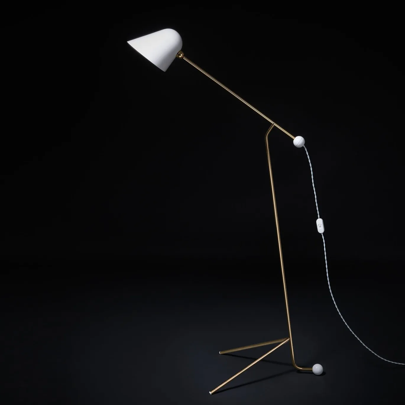 Lampada da terra Beghina di Guarneri
