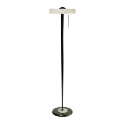 Lampada da terra Benny in bronzo e alabastro
