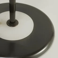 Lampada da terra Benny in bronzo e alabastro