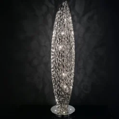 Lampada da terra Chrysalis Oro Chiaro