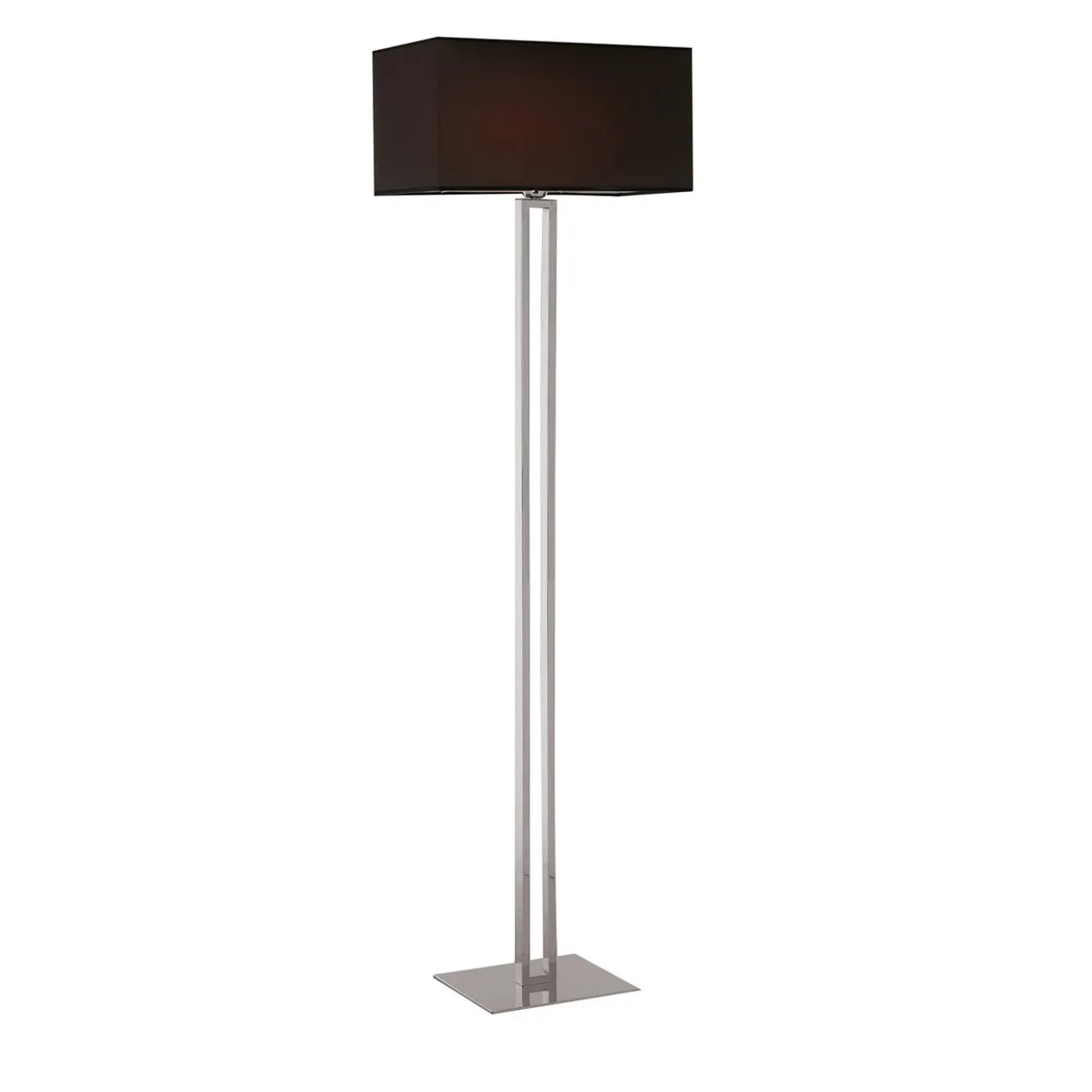 Lampada da terra Cobalto nero cromato