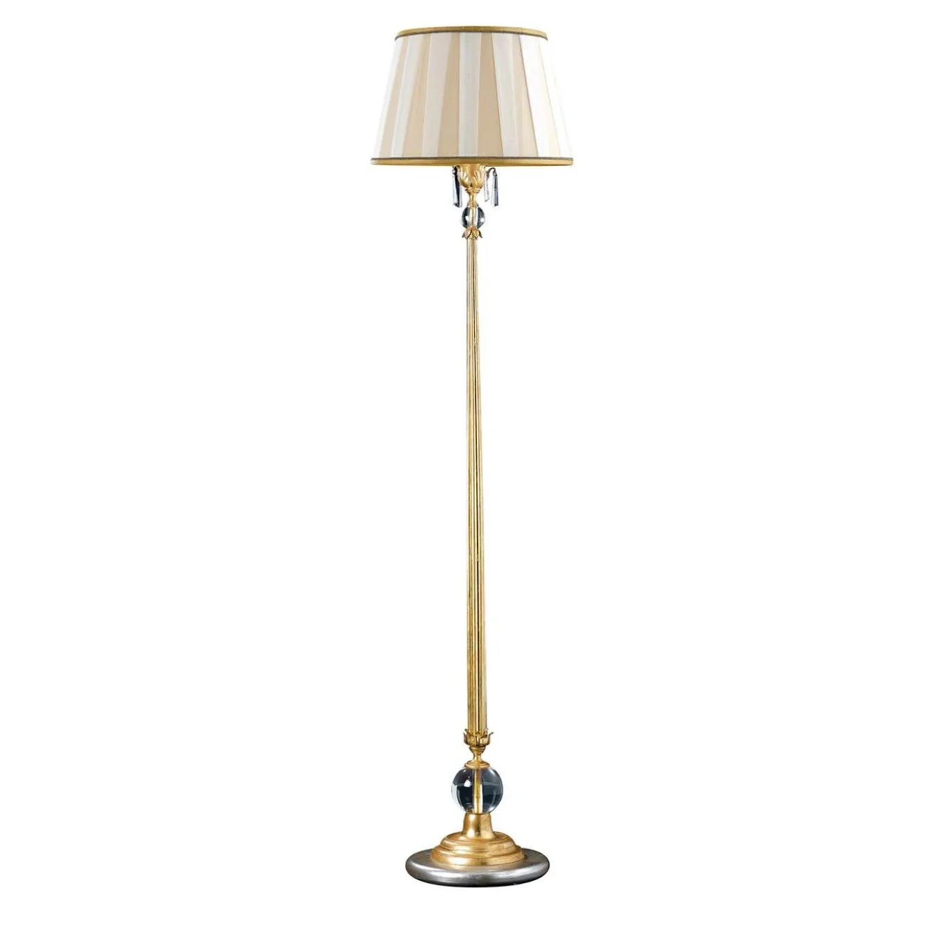 Lampada da Terra 1429 con Foglia Oro