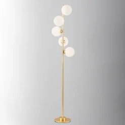 Lampada da terra con palloncini
