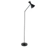 Lampada da terra Diva M242 in bronzo scuro spazzolato di Michele Bönan