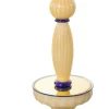 Lampada da terra Furoz in vetro ambrato
