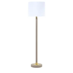 Lampada da terra Gallia con finitura in ottone