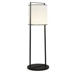 Lampada da terra grande Macao White di Corrado Dotti