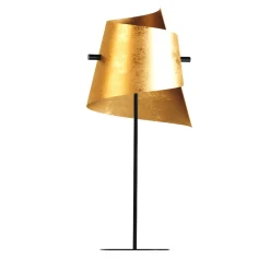 Lampada da terra in metallo Cochlea