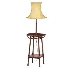 Lampada da terra in stile liberty italiano