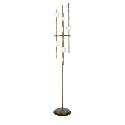 Lampada da terra in vetro Flower Miu