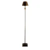 Lampada da terra Kuma in bronzo spazzolato scuro di Michele Bönan