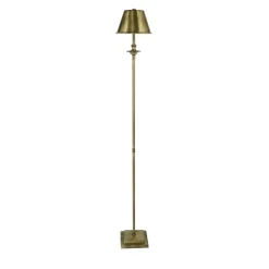Lampada da terra Kuma L in bronzo spazzolato di Michele Bönan