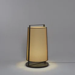 Lampada da terra Macao Beige di Corrado Dotti