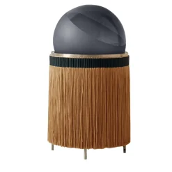 Lampada da terra media Normanna London Grigio e Giallo di Vi+M