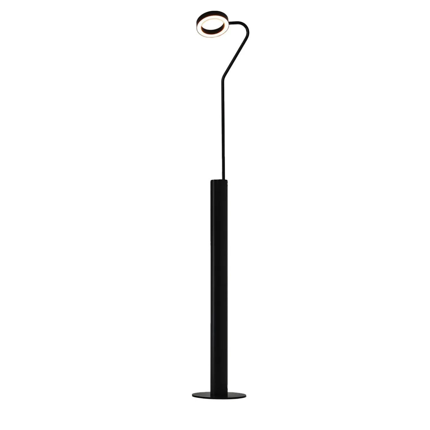 Lampada da terra Meta nera
