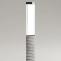 Lampada da terra Needle Piccola in marmo Carrara di Marco Piva