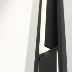 Lampada da terra nera Tablet