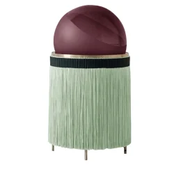 Lampada da terra Normanna in rosa ametista e verde di Vi+M
