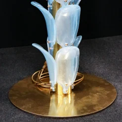 Lampada da terra Palma Light Blue