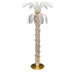 Lampada da terra Palma White